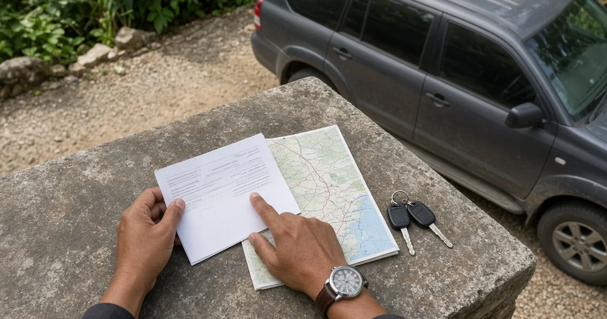運転と旅程変更は条件を数字でそろえる